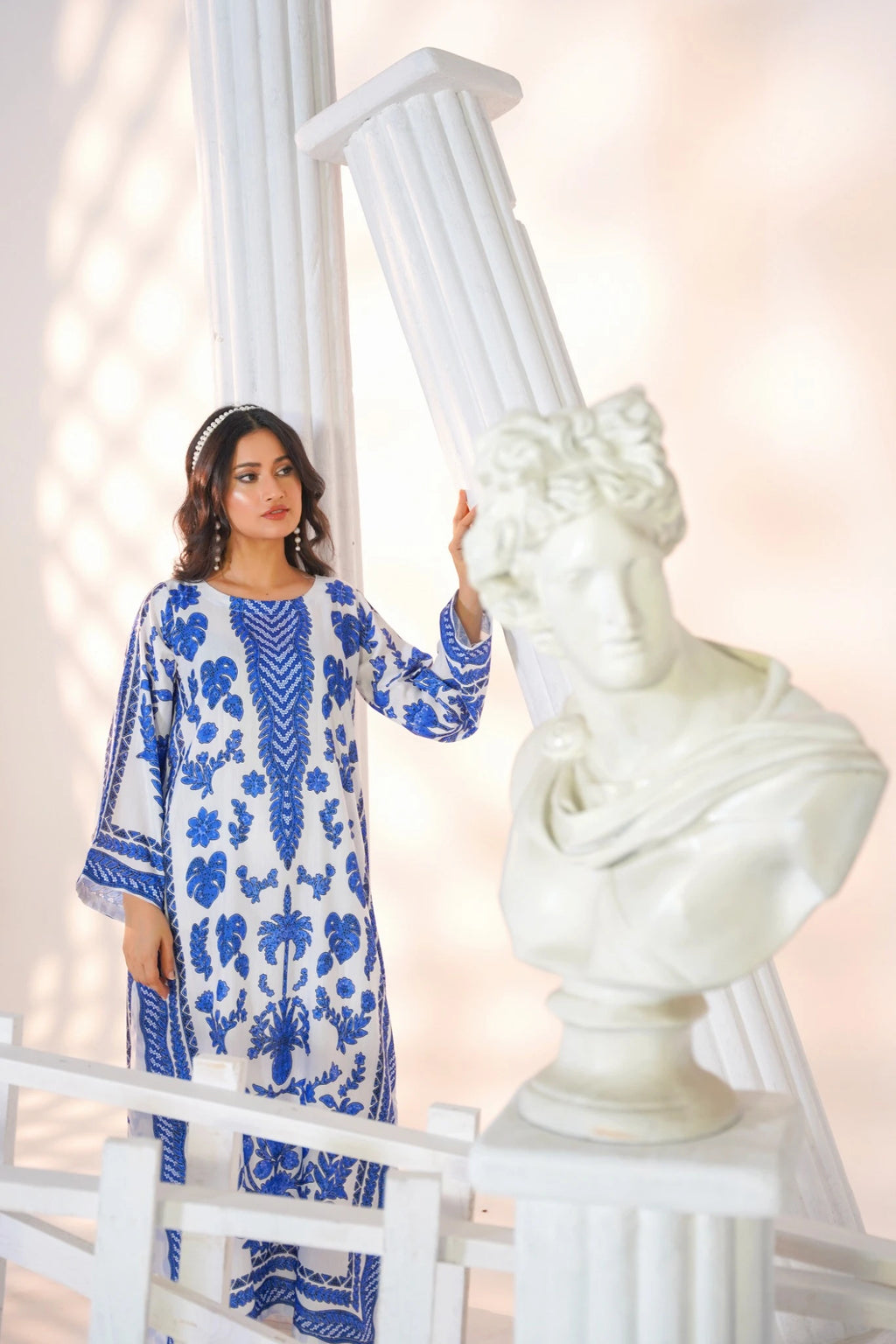 FC-D022 | 2-Piece Festive Silk Suit