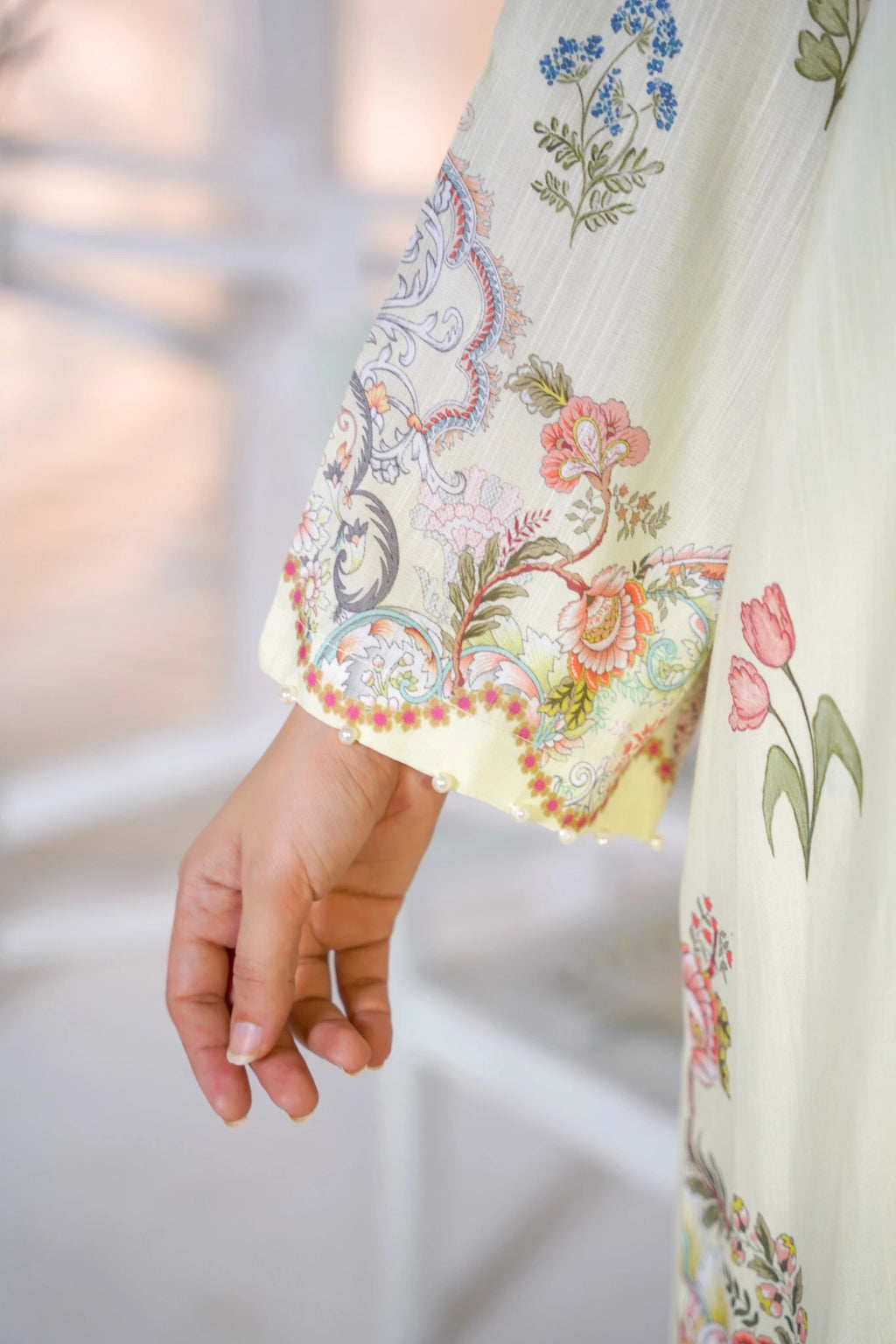 FC-D029 | 2-Piece Festive Silk Suit
