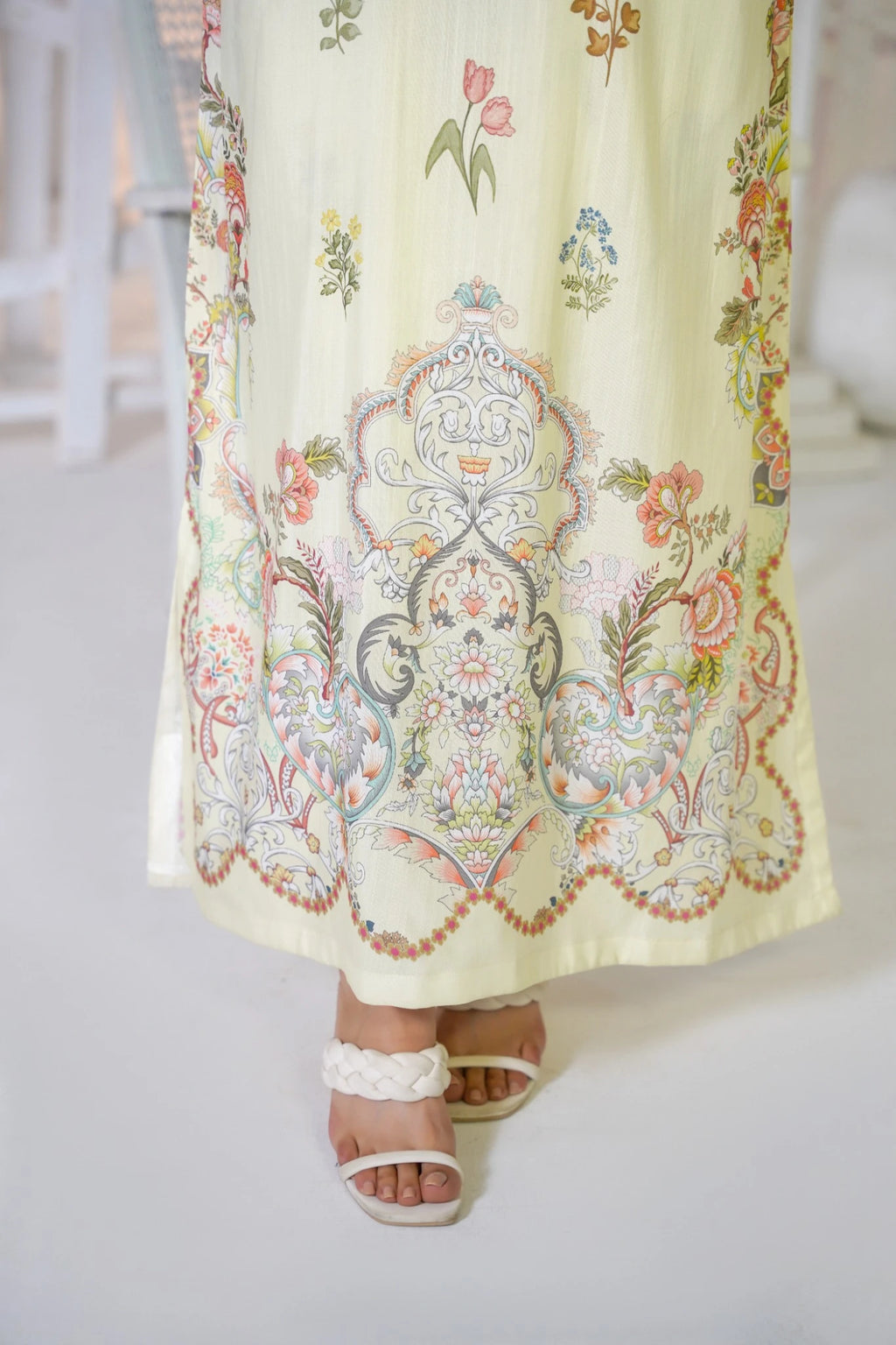 FC-D029 | 2-Piece Festive Silk Suit
