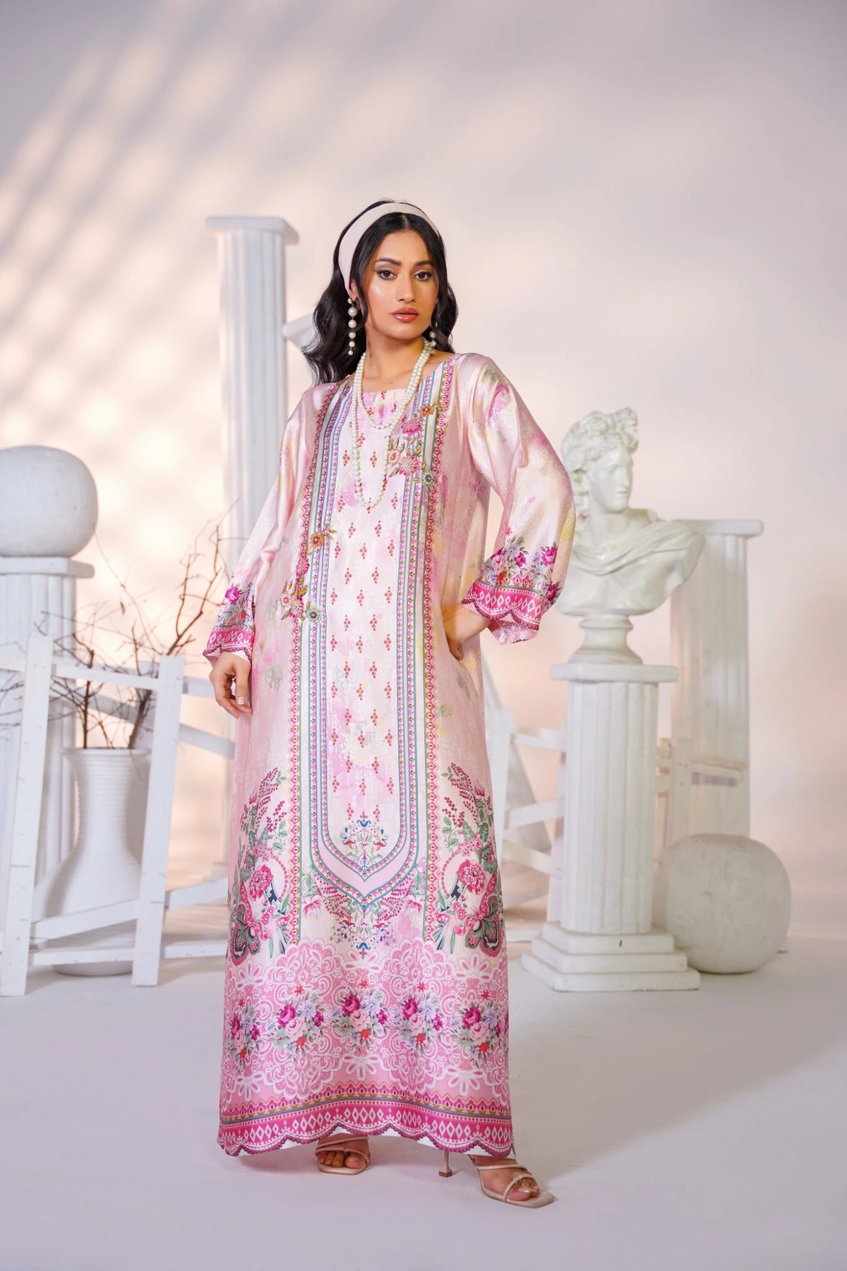 FC-D023 | 2-Piece Festive Silk Suit