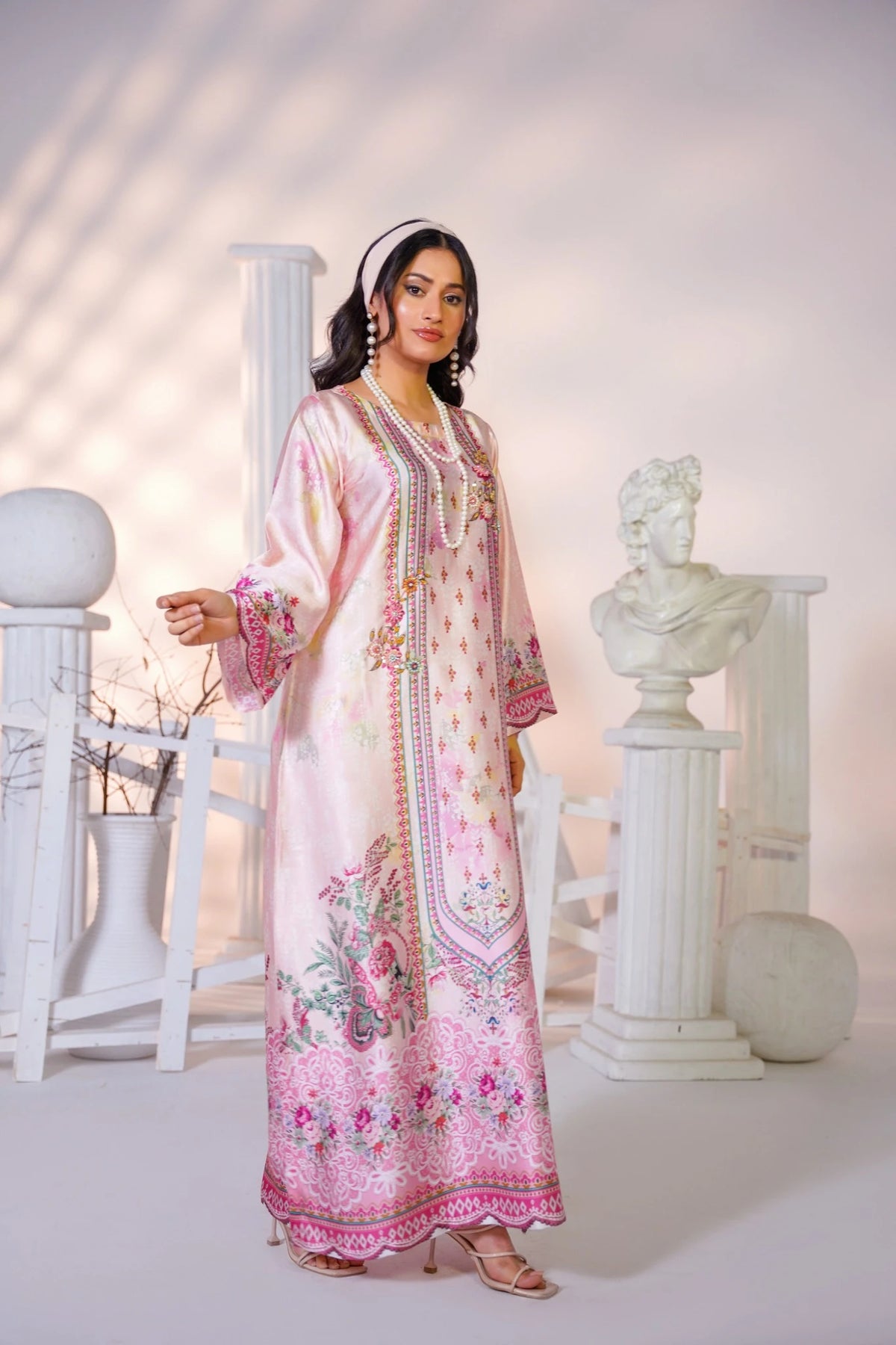 FC-D023 | 2-Piece Festive Silk Suit