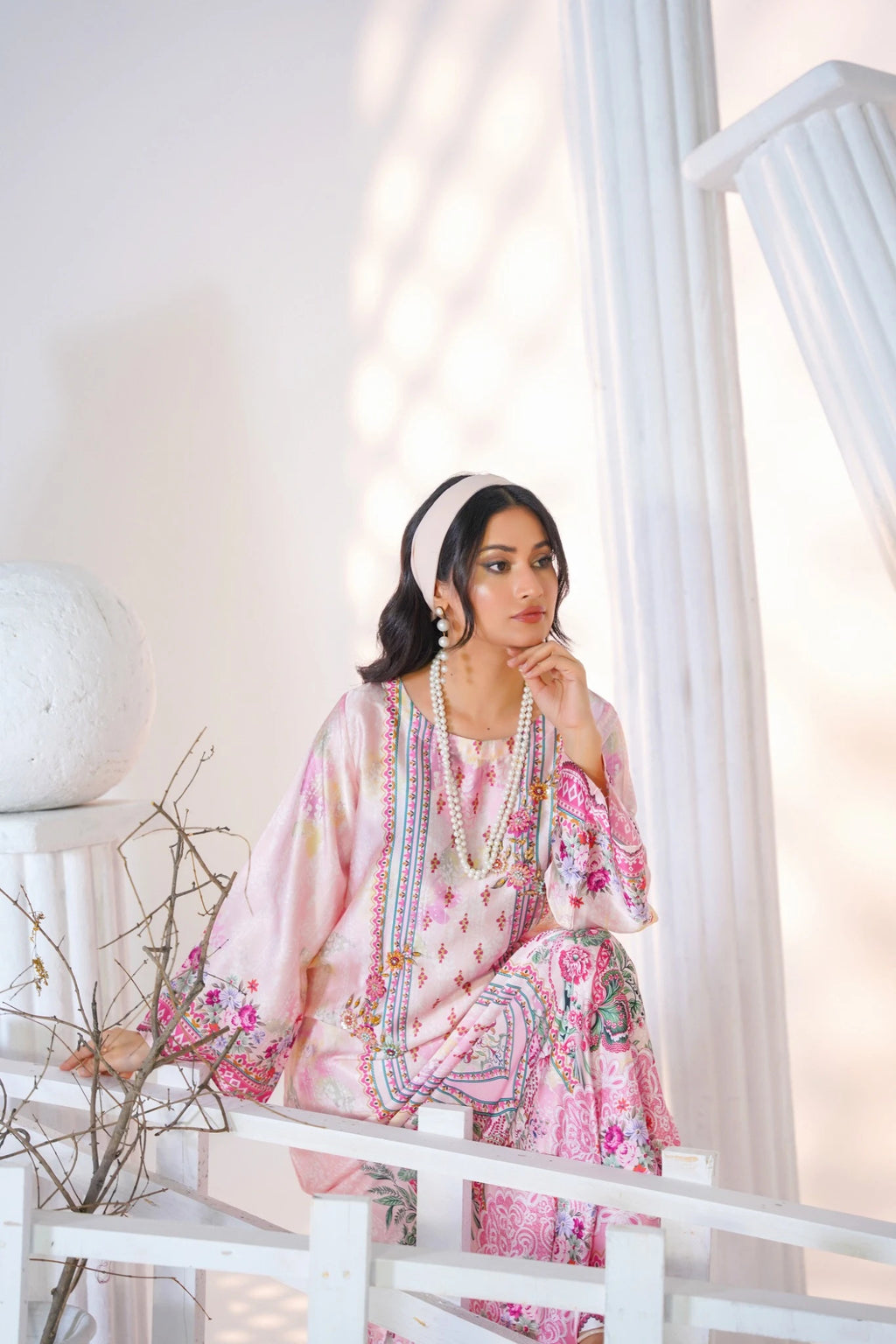 FC-D023 | 2-Piece Festive Silk Suit