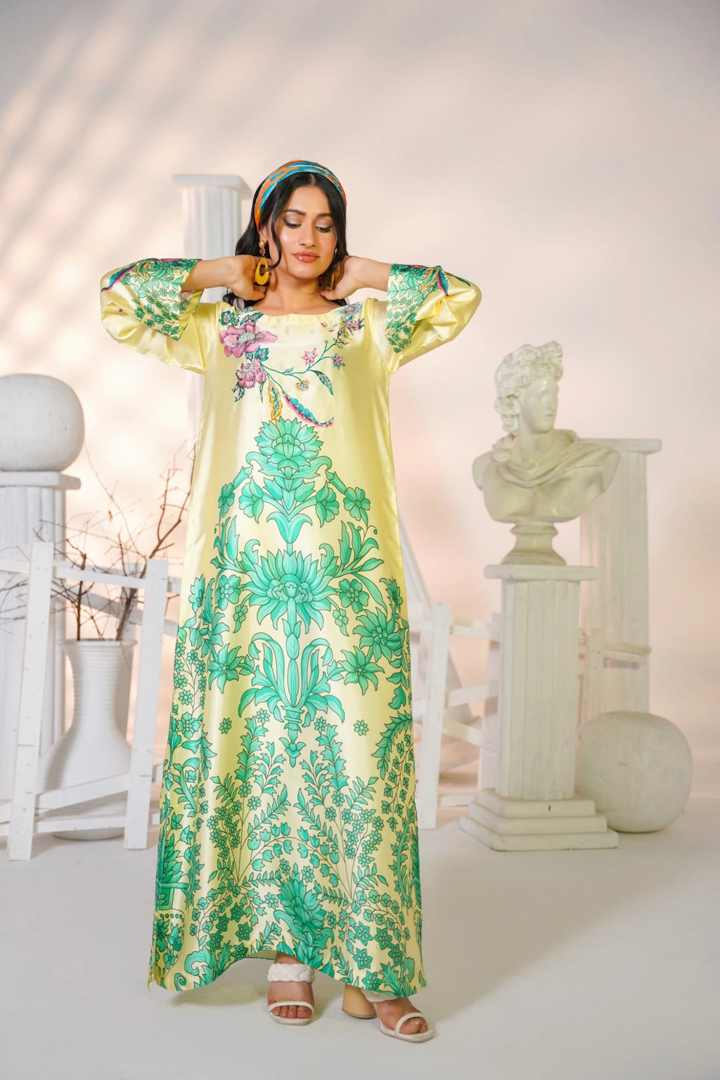 FC-D026 | 2-Piece Festive Silk Suit
