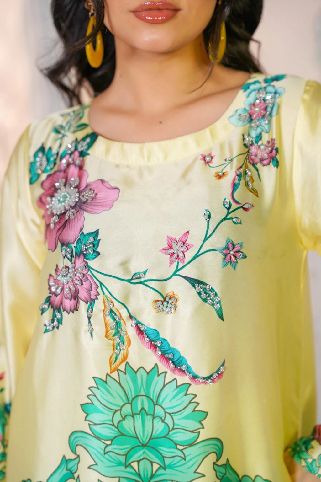 FC-D026 | 2-Piece Festive Silk Suit