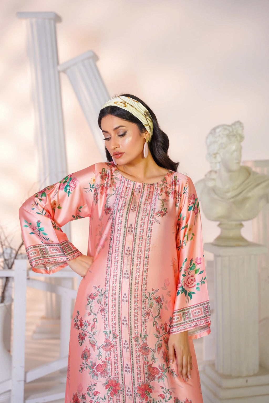 FC-D025 | 2-Piece Festive Silk Suit