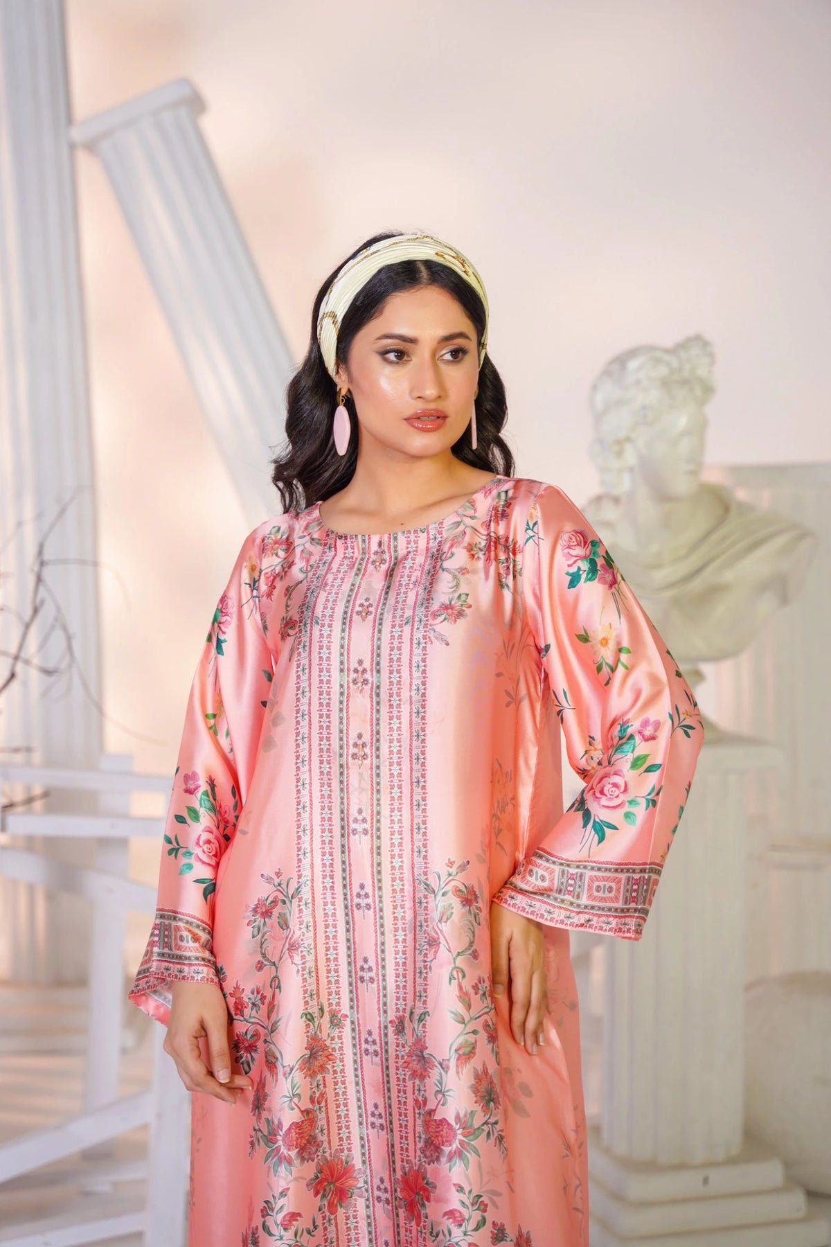 FC-D025 | 2-Piece Festive Silk Suit