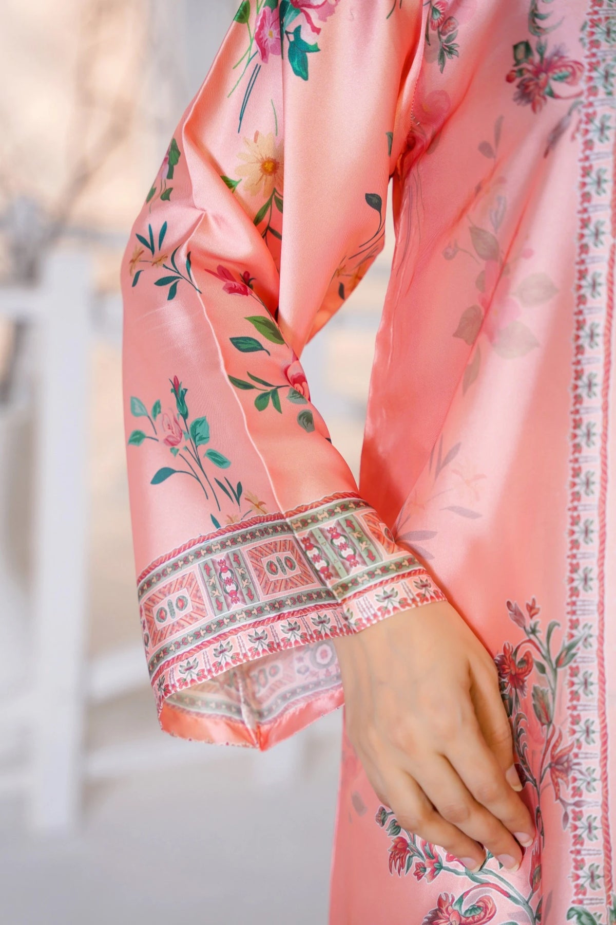 FC-D025 | 2-Piece Festive Silk Suit