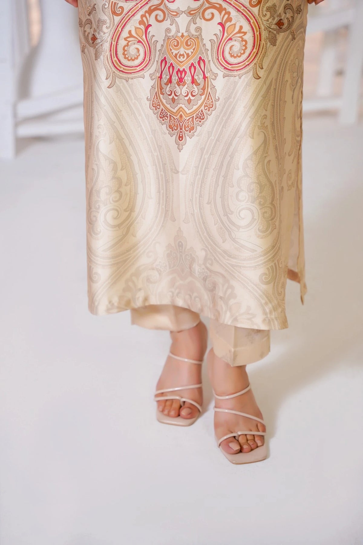 FC-D031 | 3-Piece Festive Silk Suit