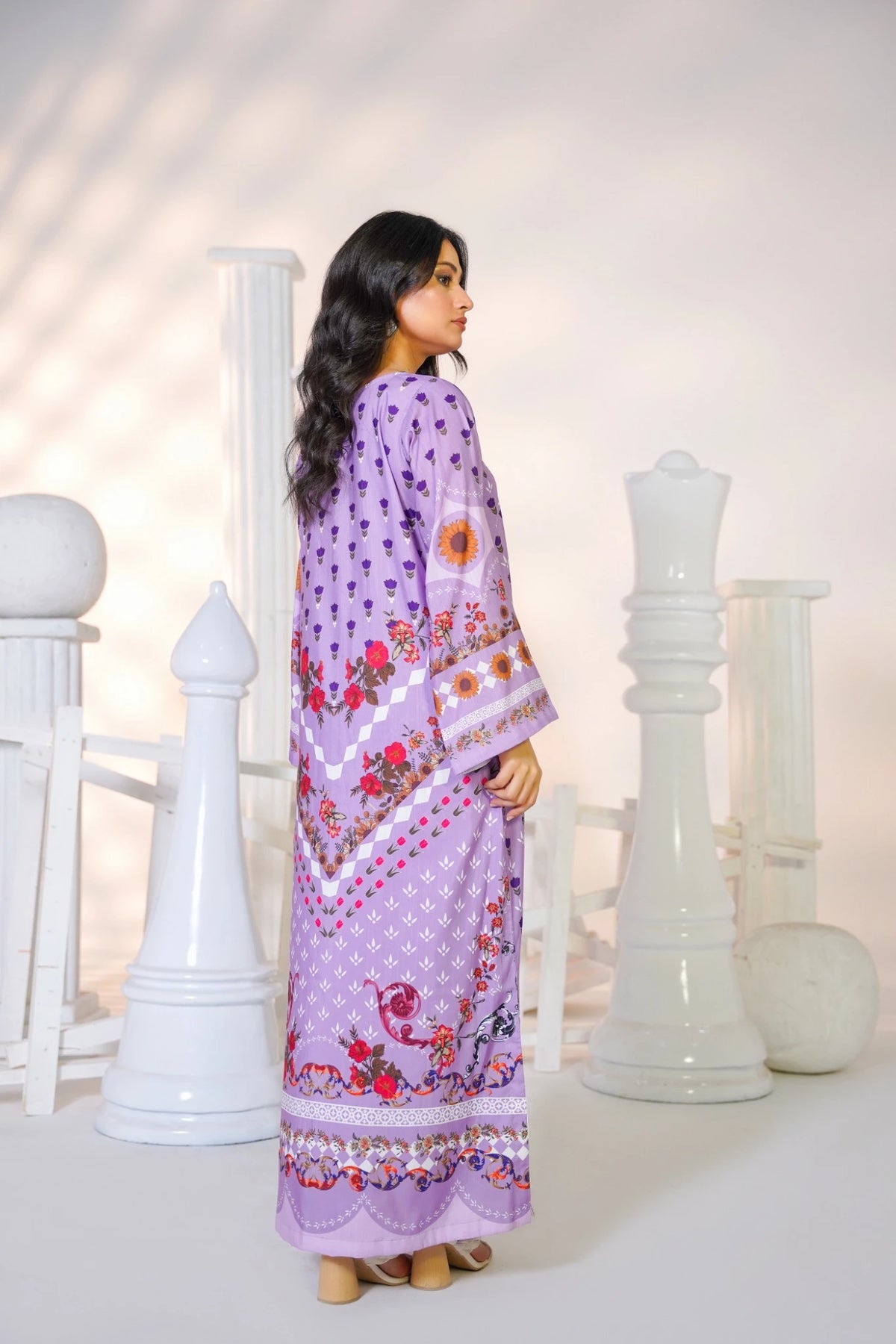 FC-D028 | 2-Piece Festive Silk Suit