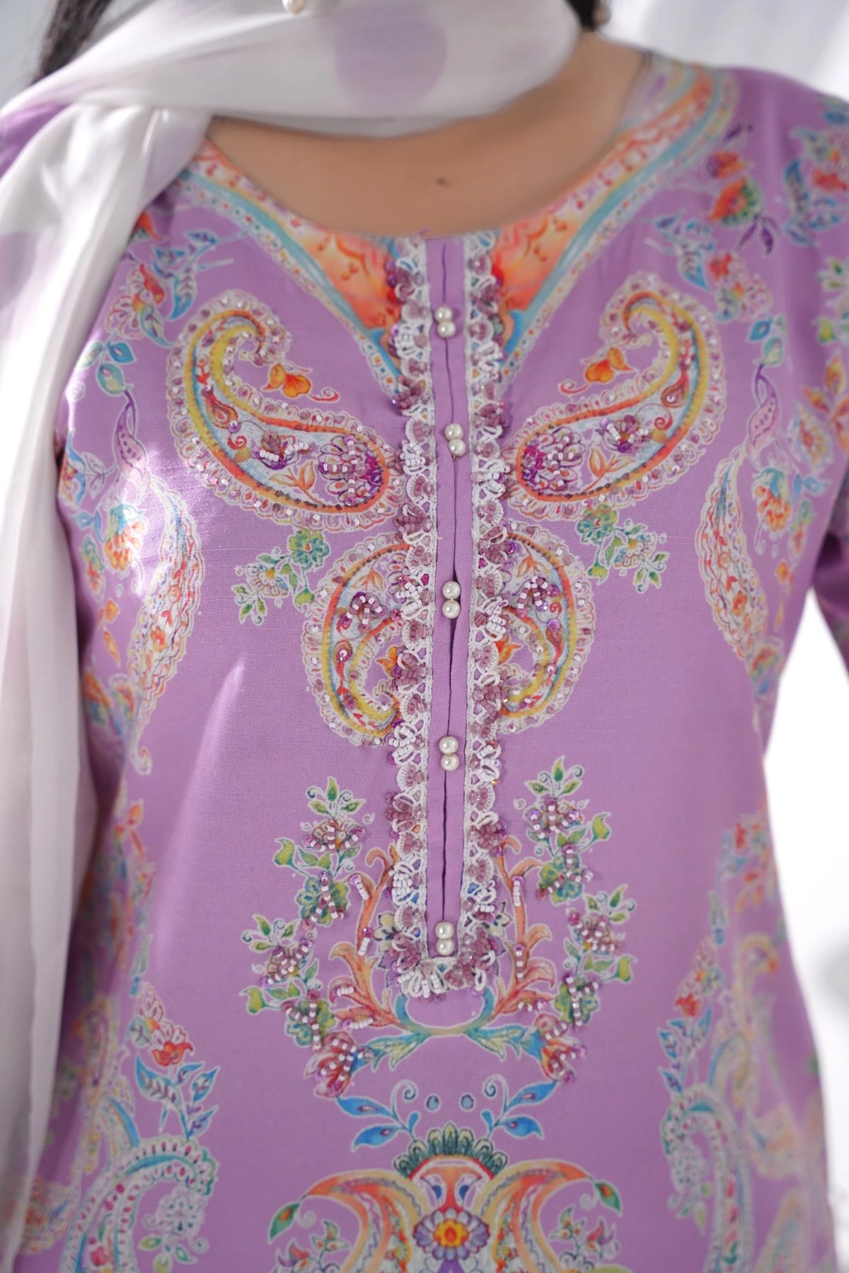 FC-D019 | 3-Piece Festive Silk Suit