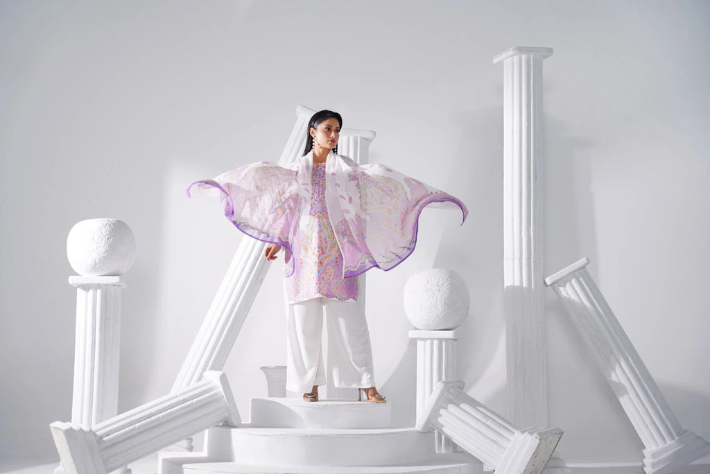 FC-D019 | 3-Piece Festive Silk Suit