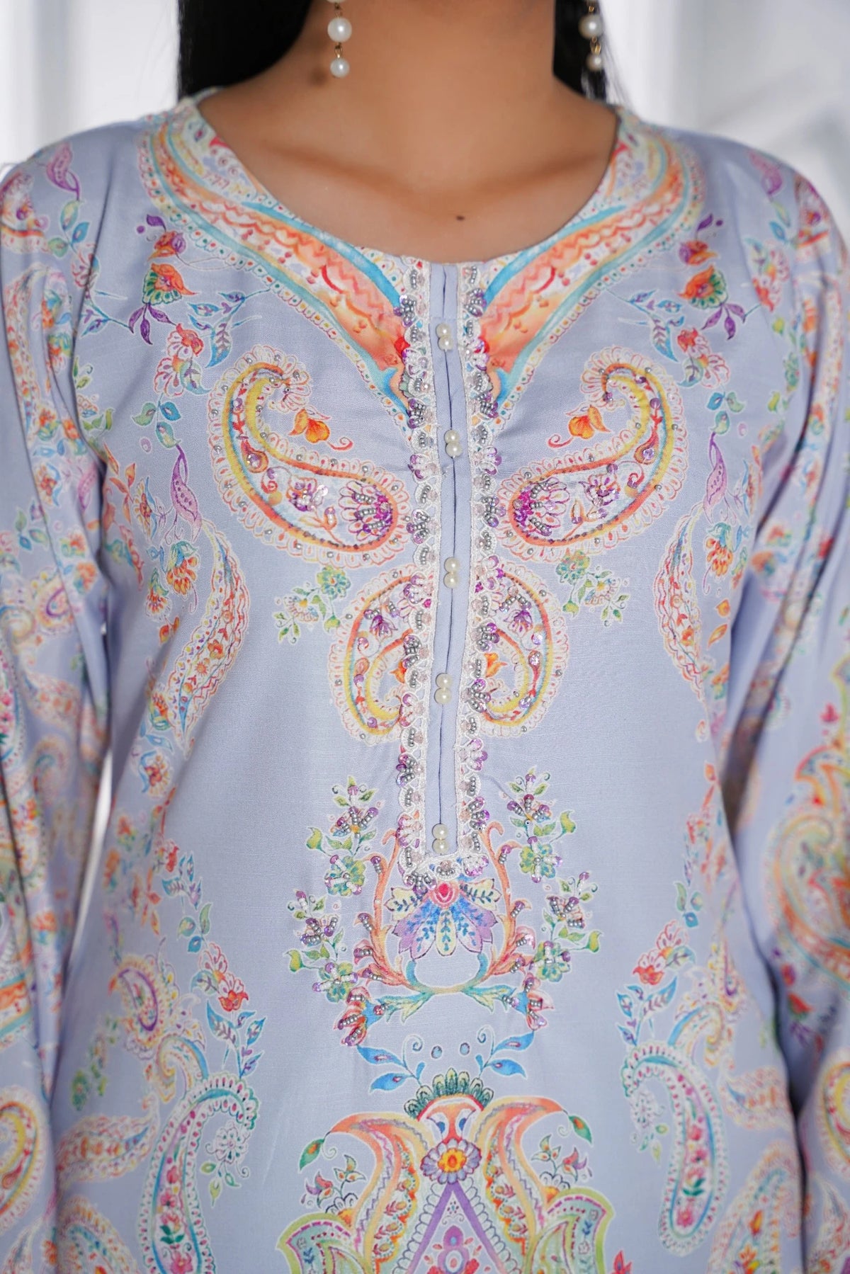 FC-D021 | 3-Piece Festive Silk Suit