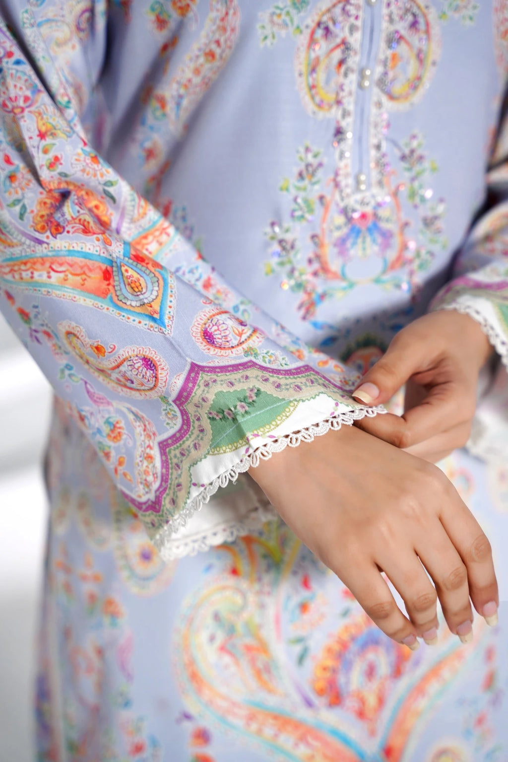 FC-D021 | 3-Piece Festive Silk Suit