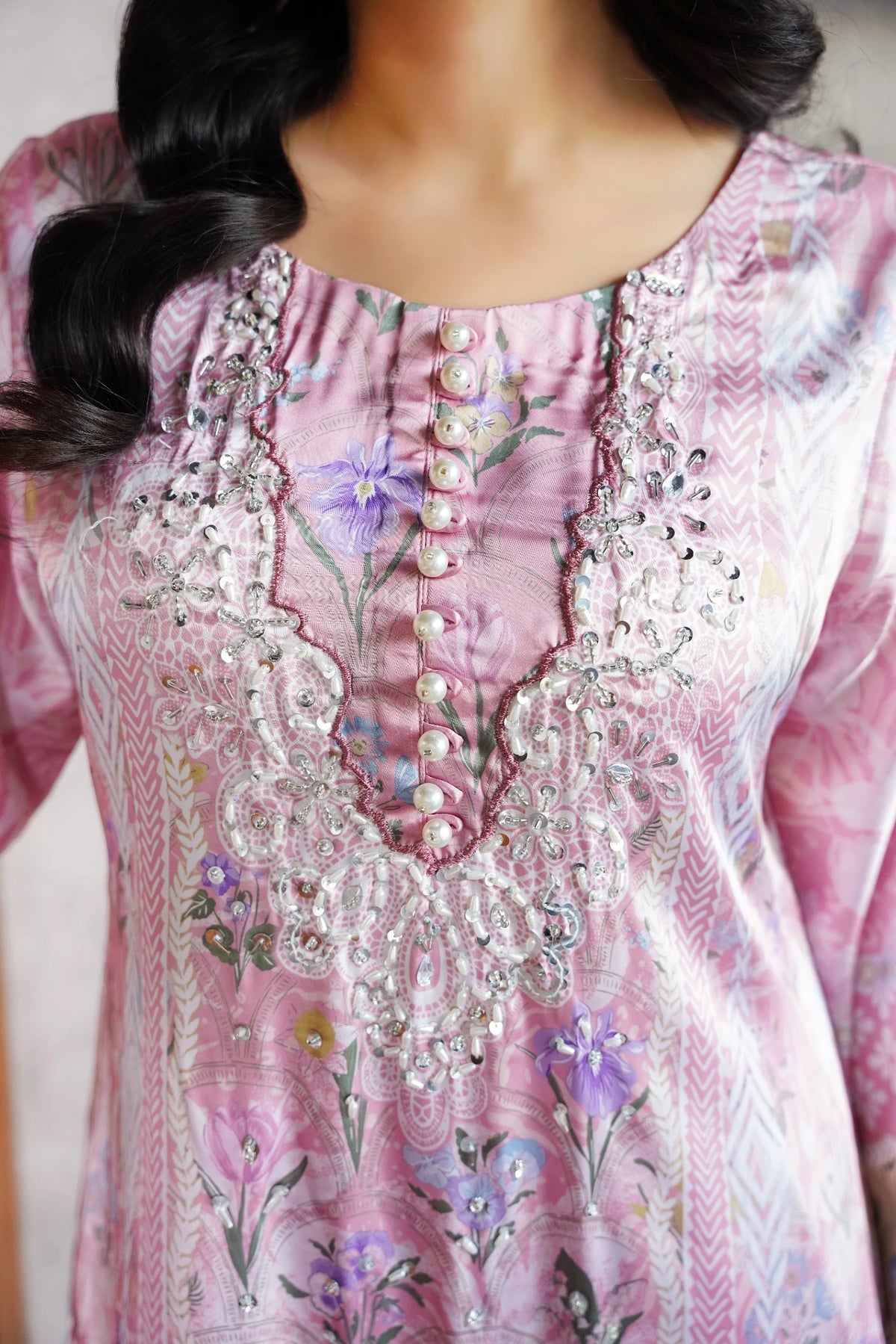 FC-D011 | 3-Piece Festive Silk Suit