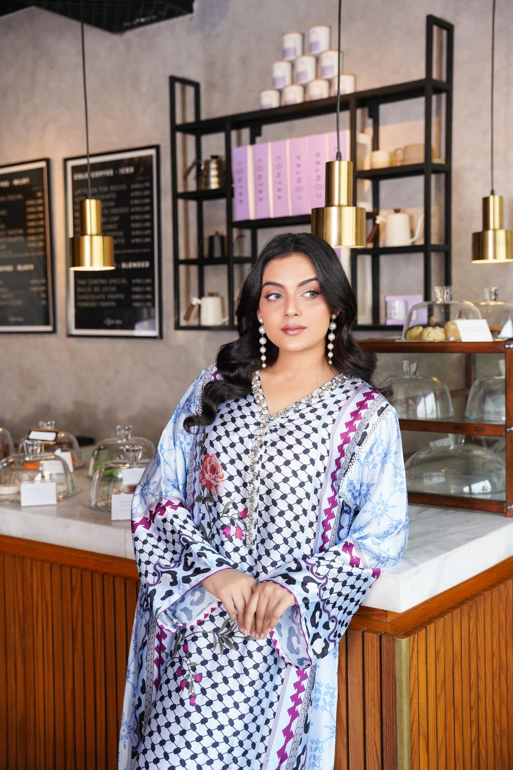 FC-D012 | 2-Piece Festive Silk Suit