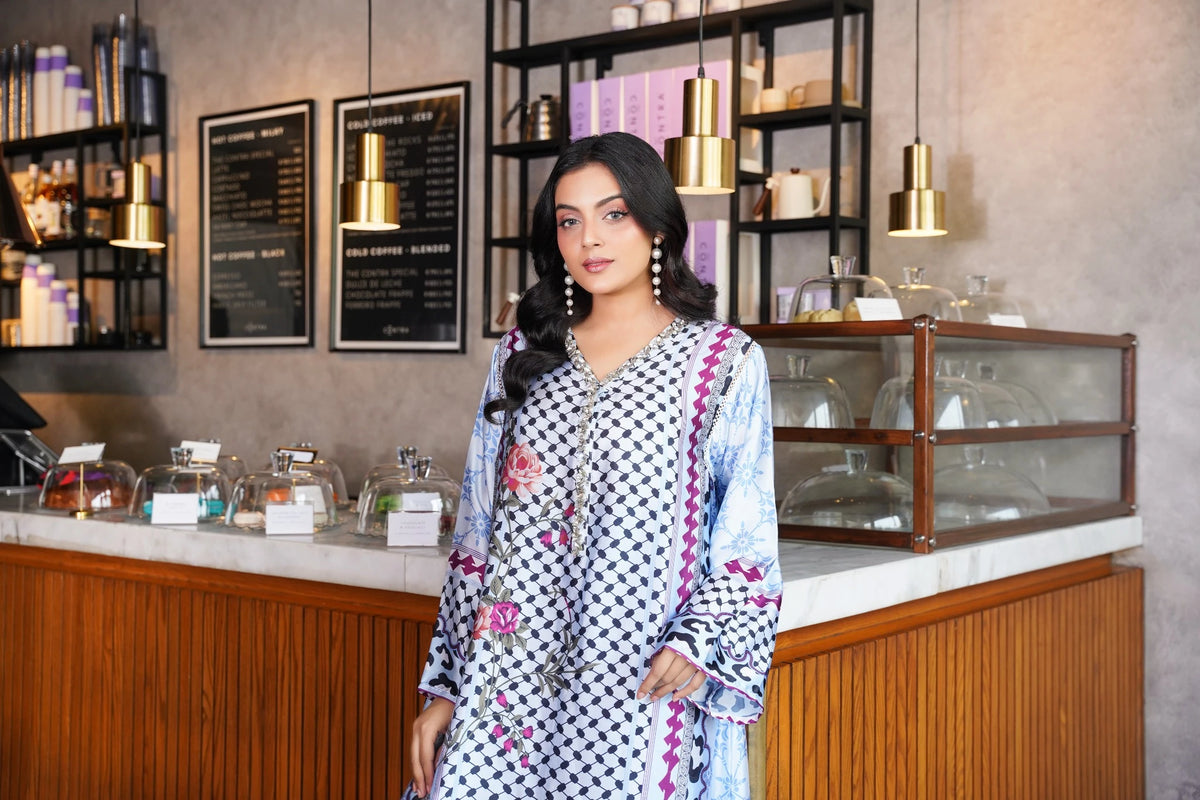FC-D012 | 2-Piece Festive Silk Suit