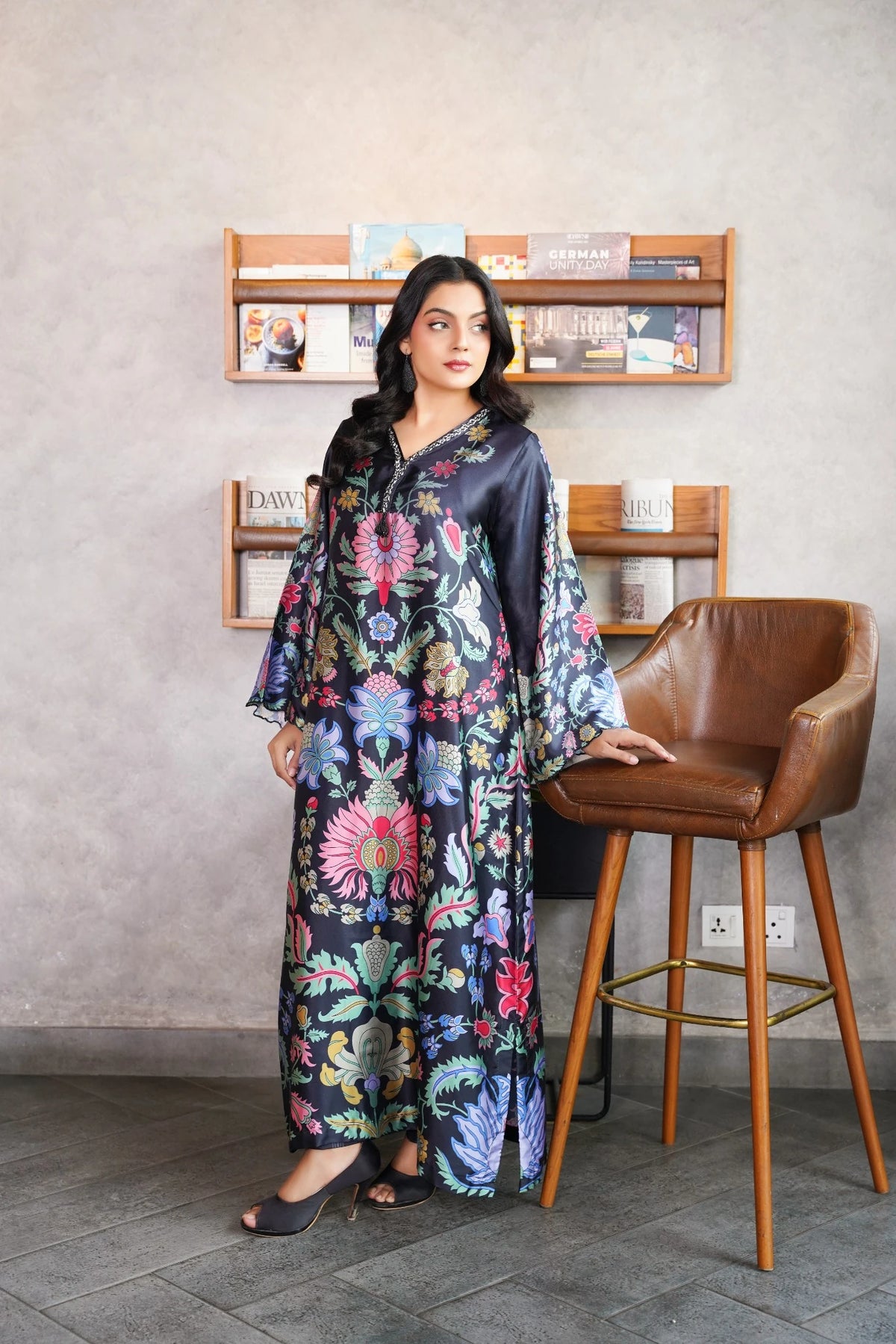 FC-D013 | 2-Piece Festive Silk Suit