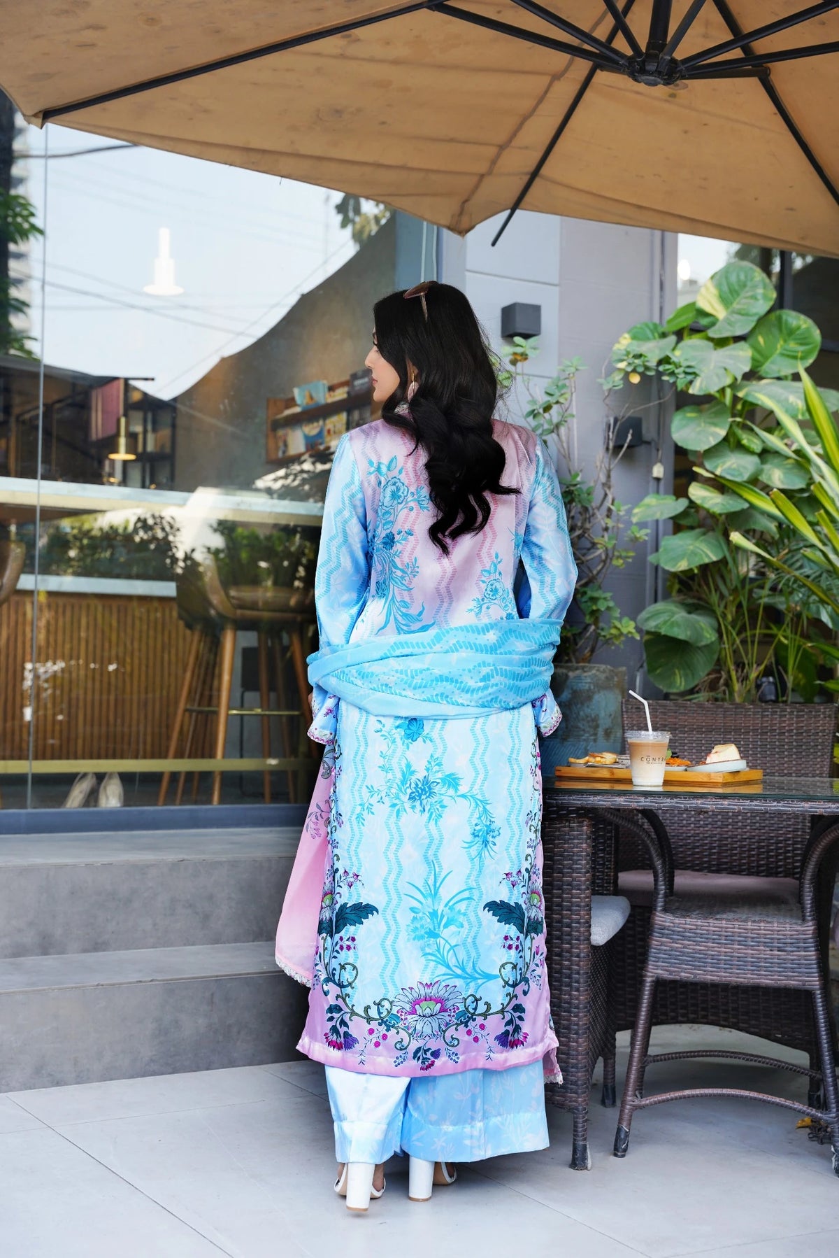 FC-D014 | 3-Piece Festive Silk Suit