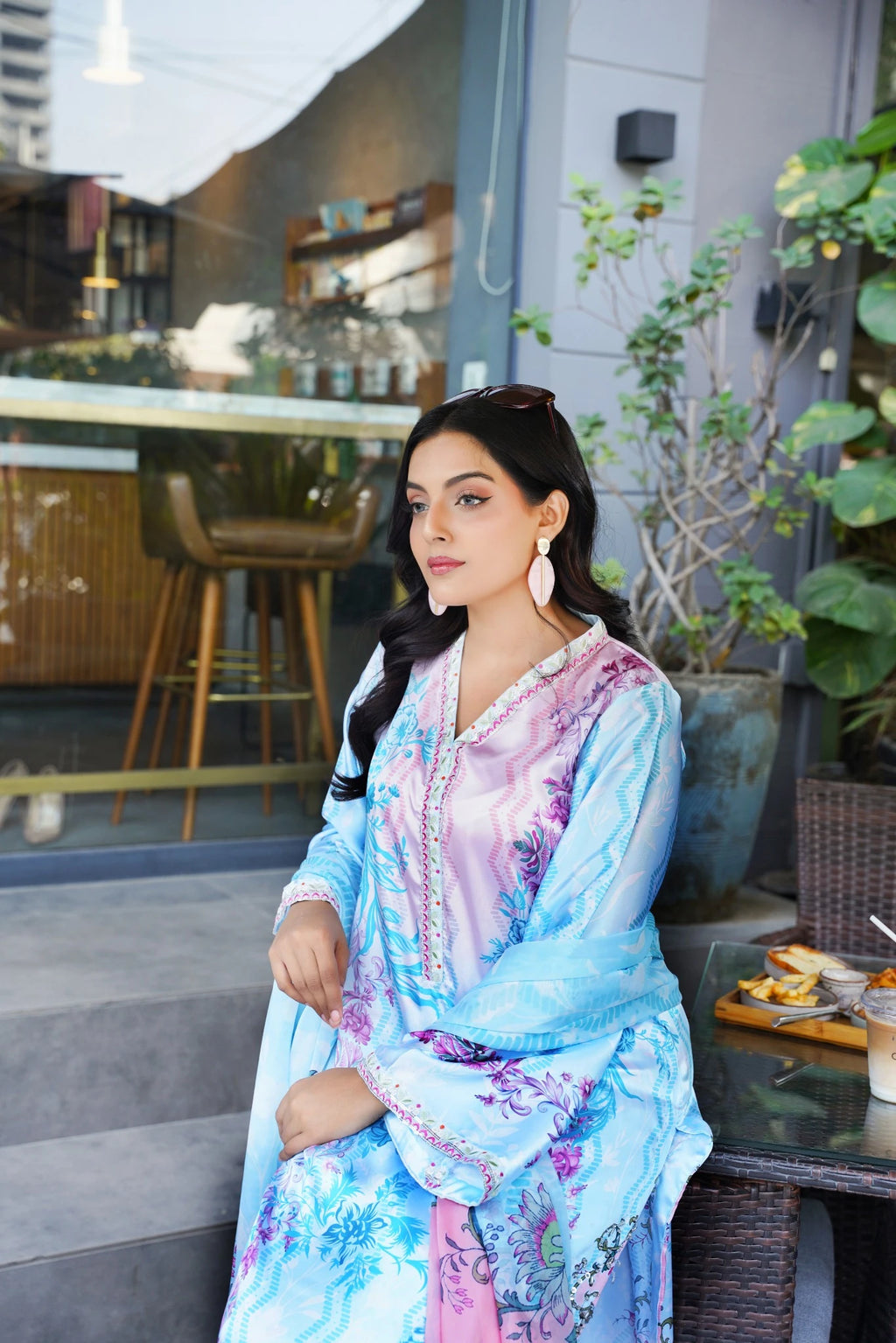 FC-D014 | 3-Piece Festive Silk Suit