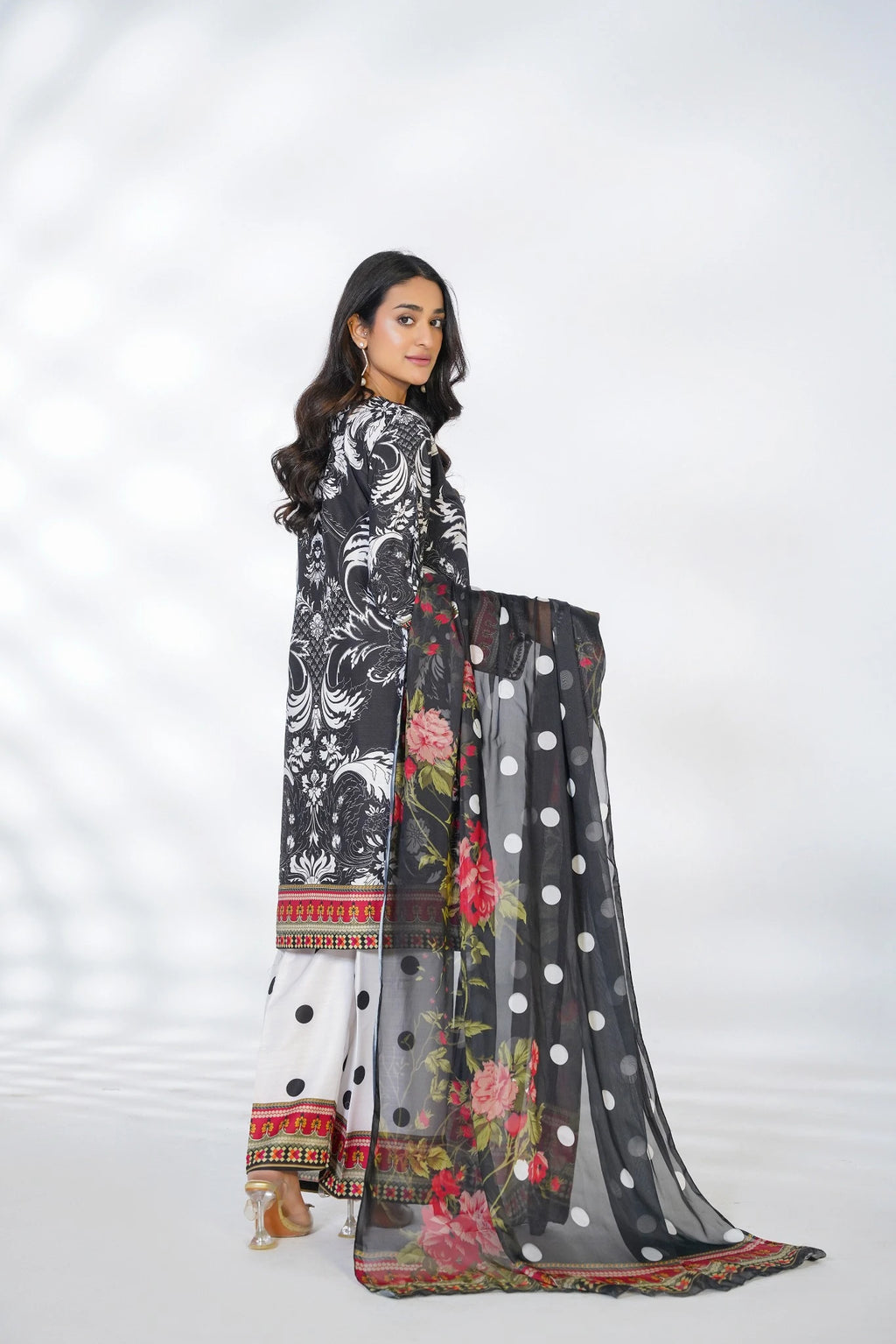FC-D010 | 3-Piece Festive Silk Suit