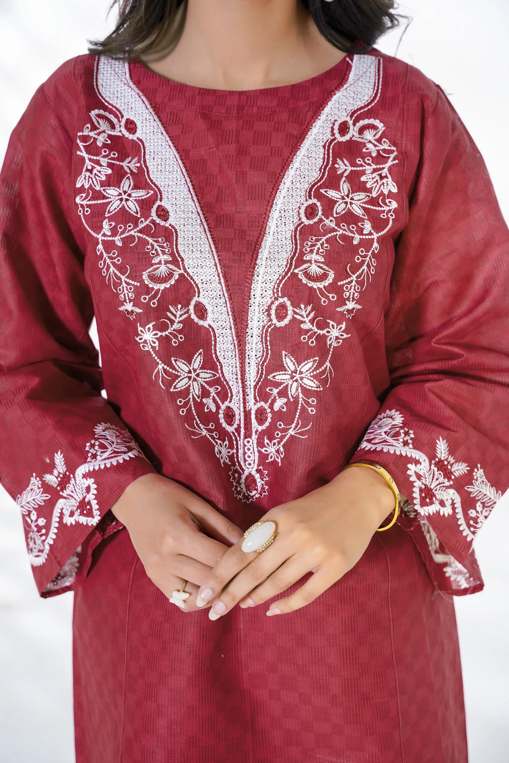 FC-D009 | 2-Piece Festive Lawn Suit