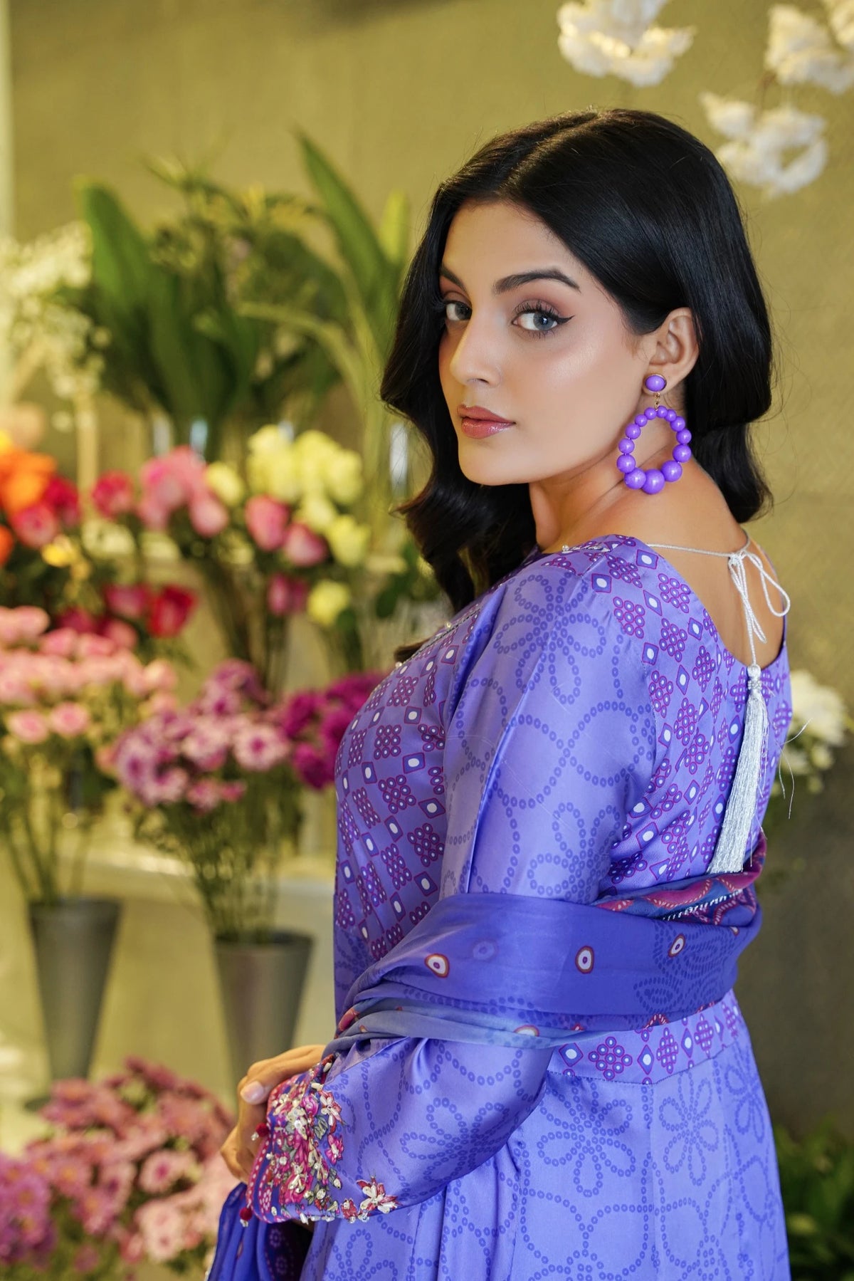 FC-D016 | 3-Piece Festive Silk Suit