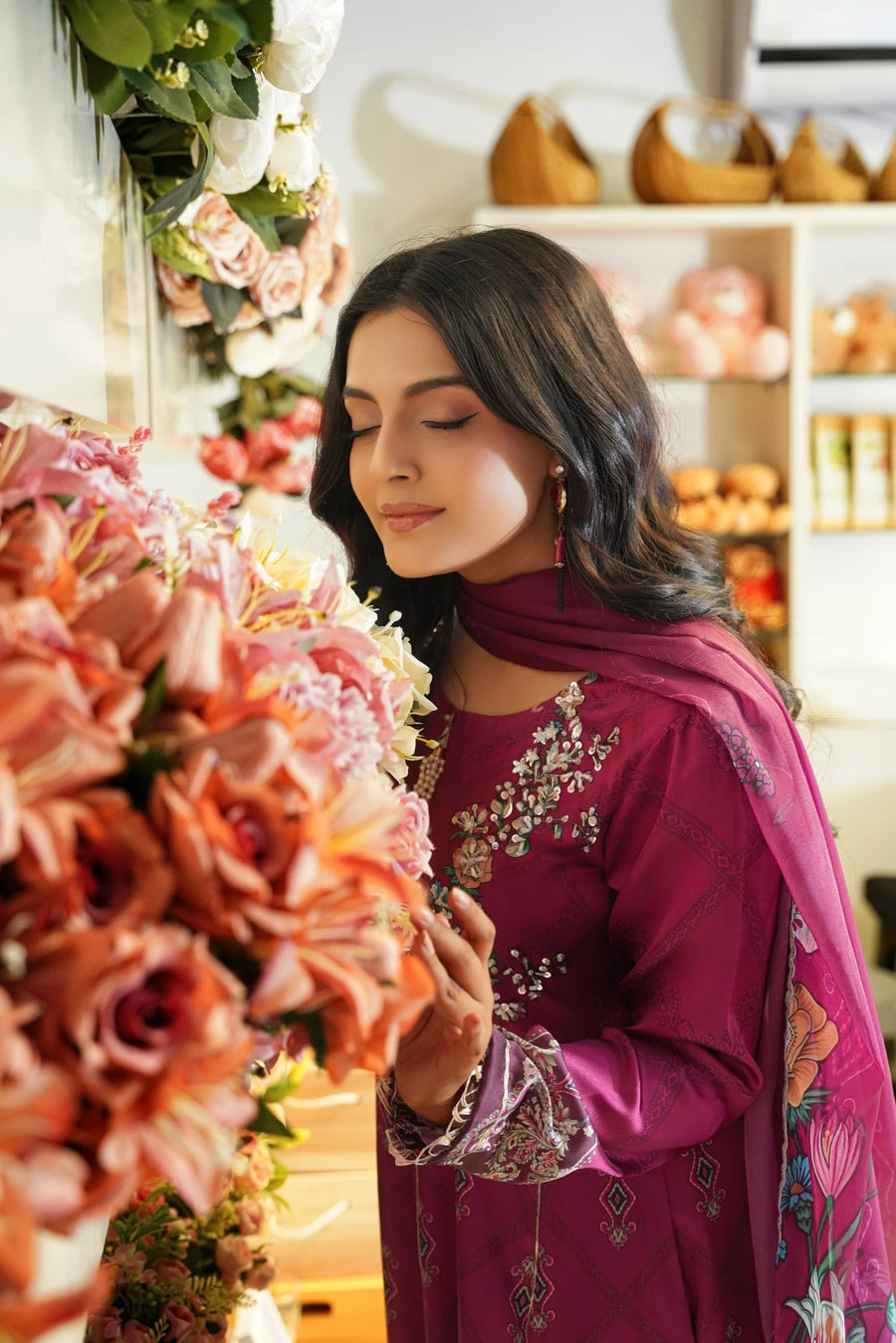 Festive 3-Piece Lawn Suit -  (FC-D019)