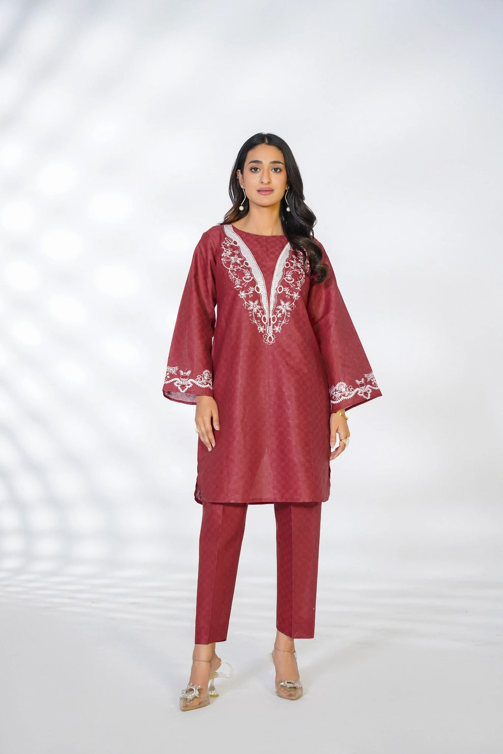 FC-D009 | 2-Piece Festive Lawn Suit