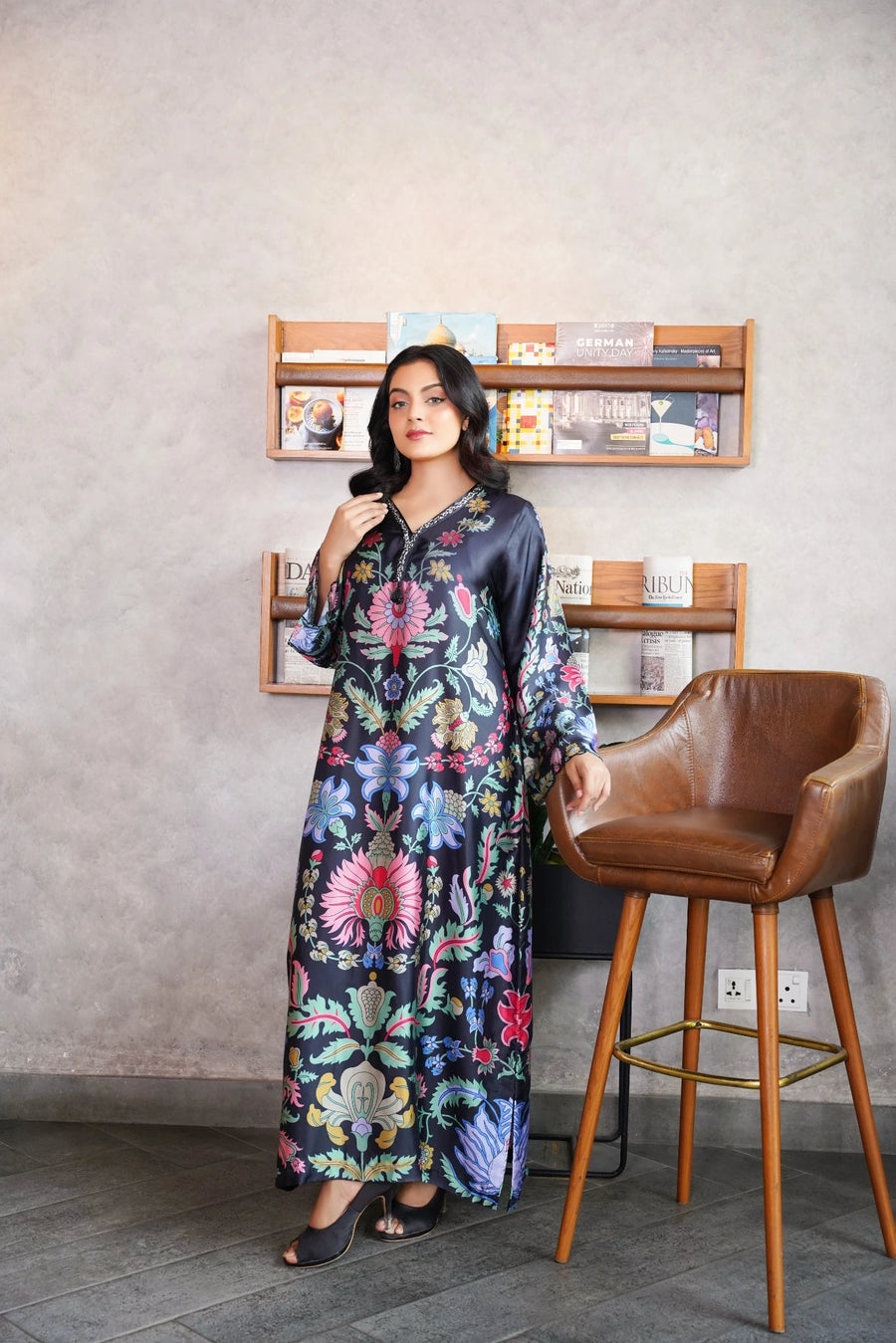 FC-D013 | 2-Piece Festive Silk Suit