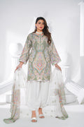 FC-D020 | 3-Piece Festive Silk Suit