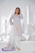 FC-D021 | 3-Piece Festive Silk Suit