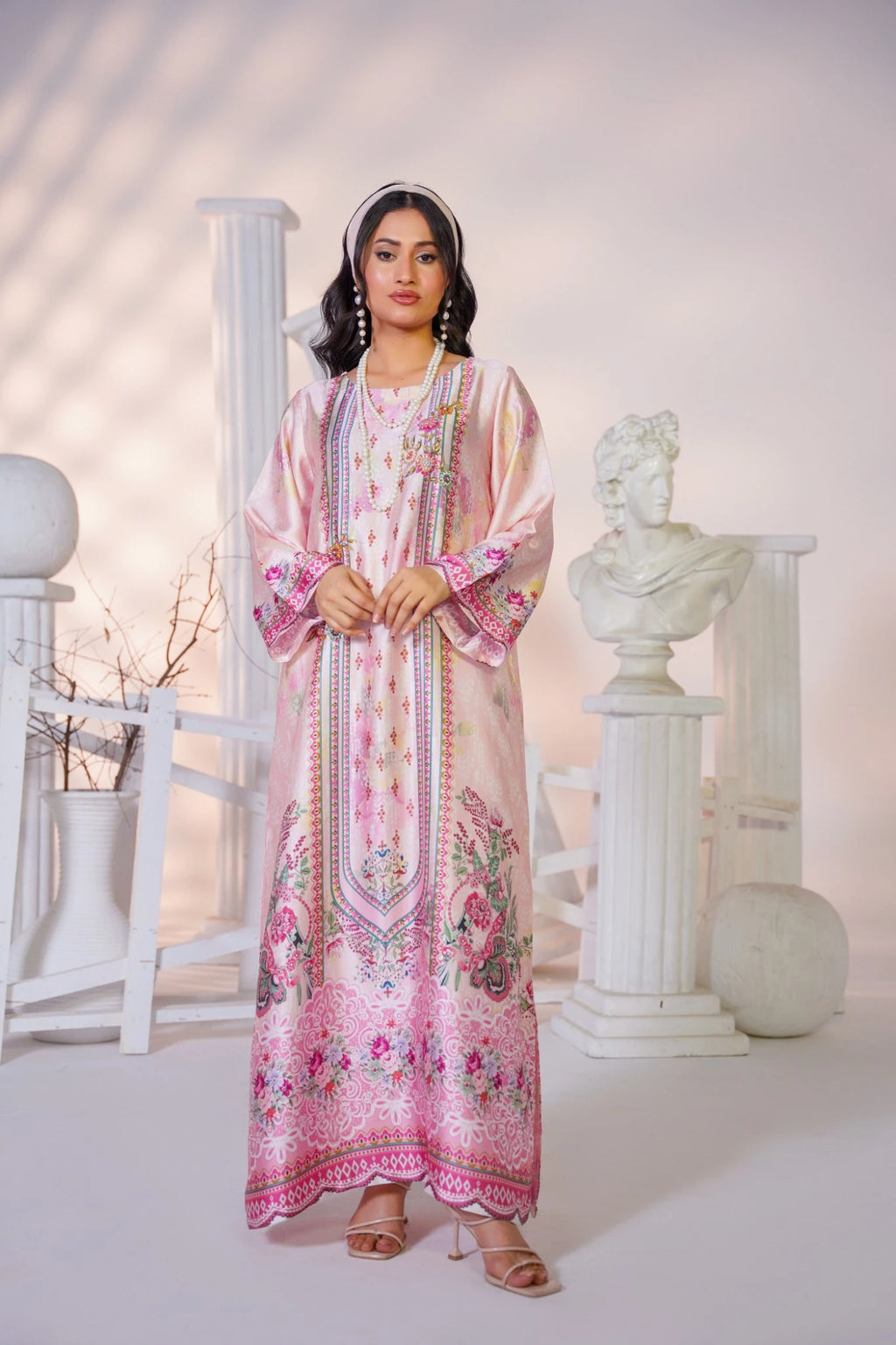 FC-D023 | 2-Piece Festive Silk Suit