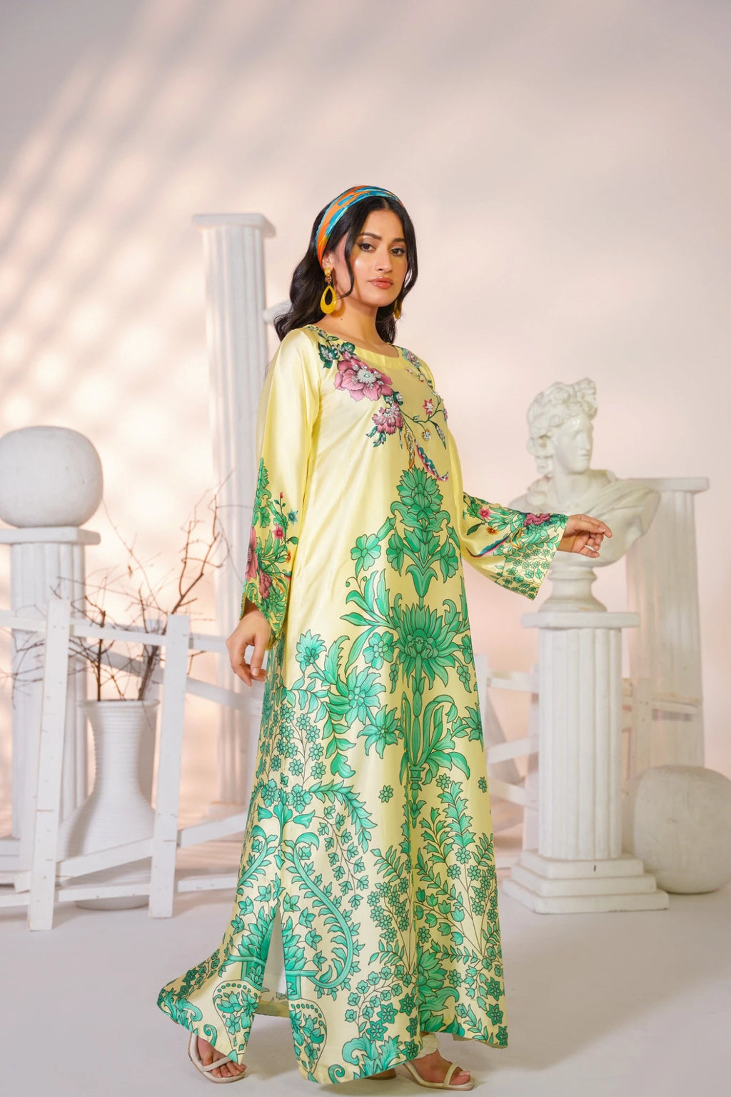 FC-D026 | 2-Piece Festive Silk Suit