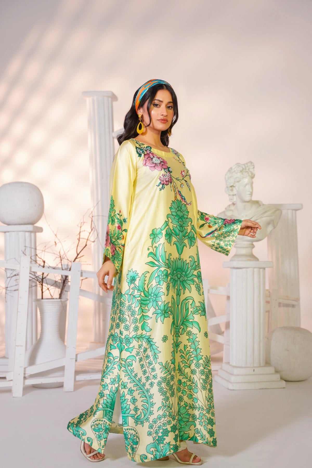 FC-D026 | 2-Piece Festive Silk Suit
