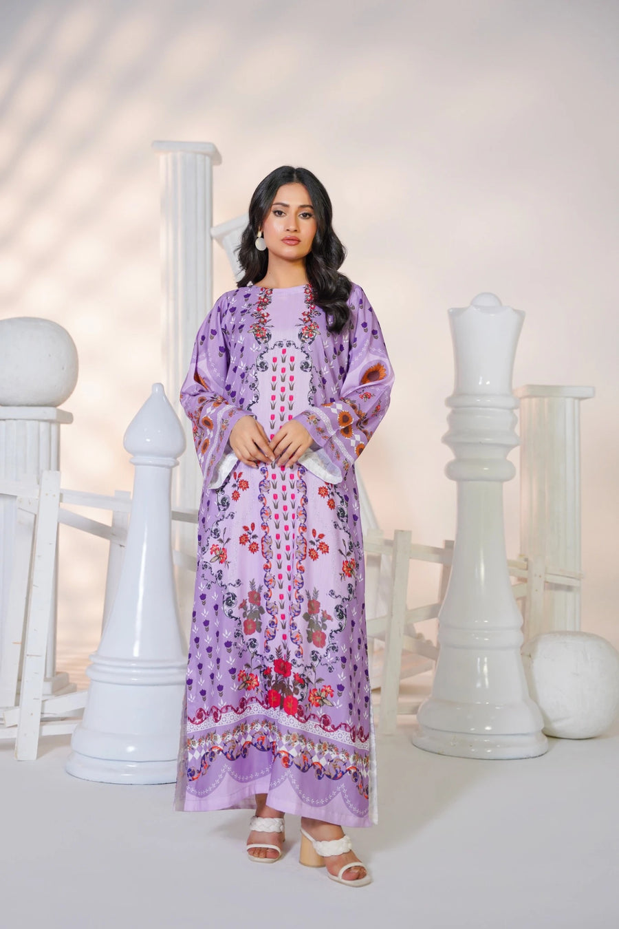 FC-D028 | 2-Piece Festive Silk Suit