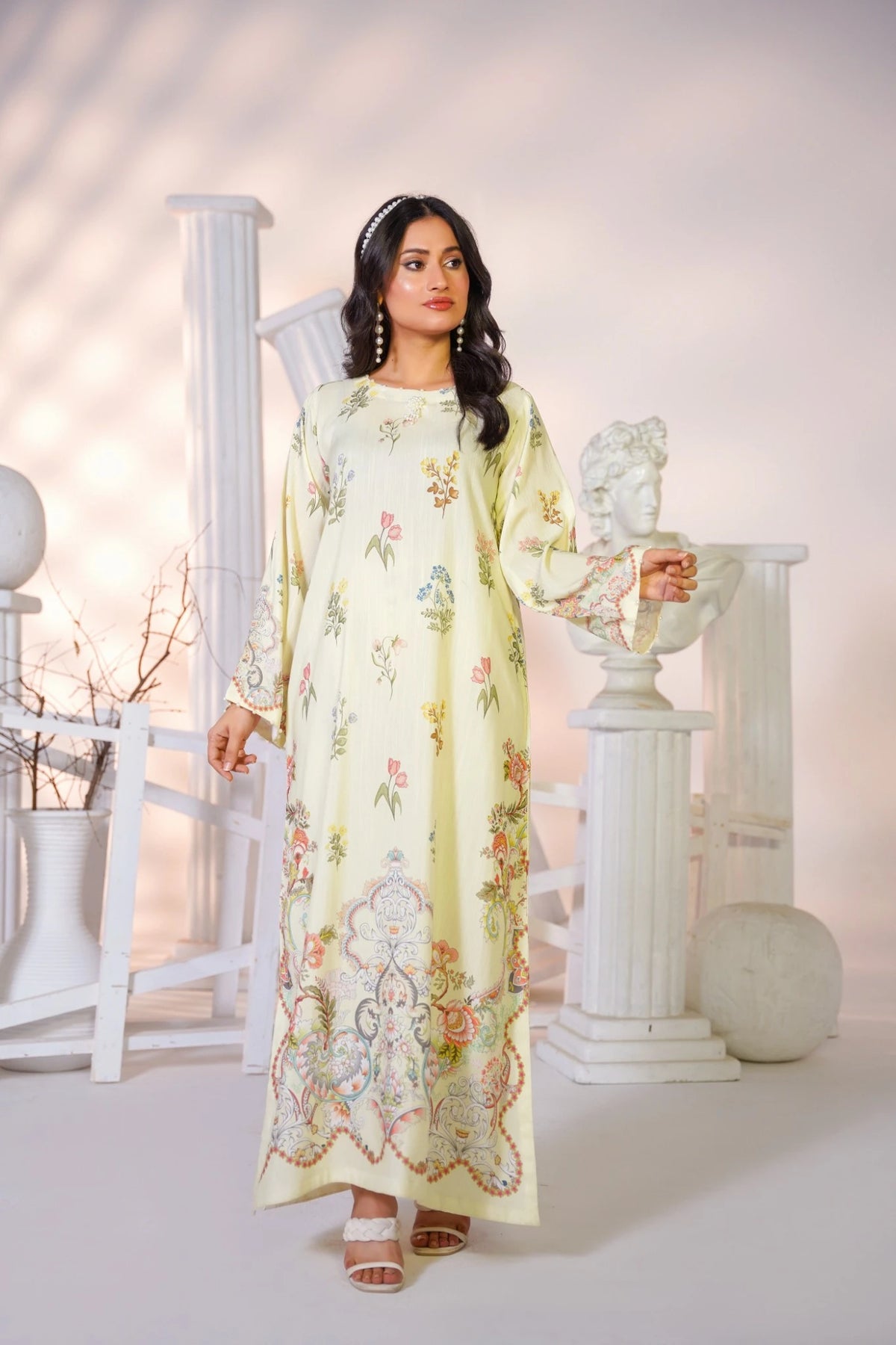 FC-D029 | 2-Piece Festive Silk Suit